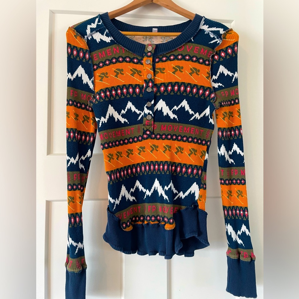 Free people Long sleep shirt